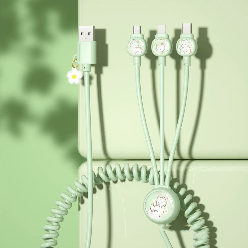 The Ultimate Charging Solution: Creative 3-In-1 Data Charging Cable